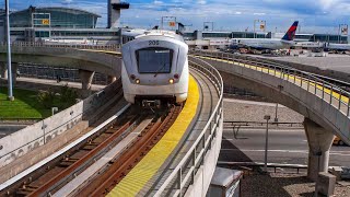 Airtrain in New York JFK Airport to NYC [upl. by Ttegirb]