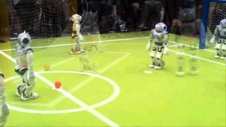 Robots playing Soccer for RoboCup They may win Humans in World Cup within few Decades [upl. by Aihseken]