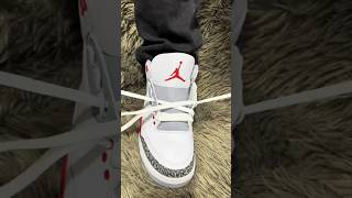 Best Way To Lace Jordan 3 ❗️ [upl. by Ayamahs]