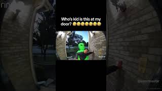 KID caught on Doorbell CAMERA 🤣🤣🤣 [upl. by Edson]