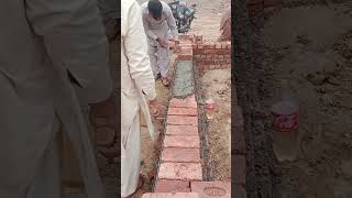 How bricks work wallconstruction brickwork youtubeshorts constructionmaterial [upl. by Enaej106]