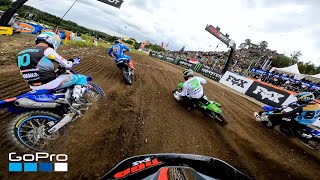 GoPro Tim Gajser 2022 FIM MXGP Round 15 Moto 2 from Sweden [upl. by Tapes457]