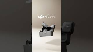 DJI Mic Mini  超軽量の本体にパワフルな性能を詰め込んだワイヤレスマイク [upl. by Amairam]