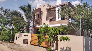 House for sale in trichy  3bhk  1crore 10 lakhs  morais city  high roof sealing [upl. by Nossaj864]