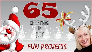 65 Christmas in July crafts Lots of ideas and inspiration for your holiday decor crafting [upl. by Lavery]