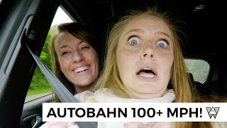 AUTOBAHN 🚔 Americans First Time Driving on the German Autobahn [upl. by Wanyen]