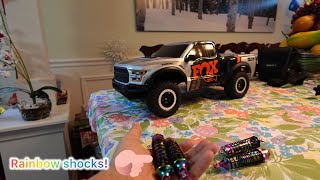 Upgrading shocks on my traxxas raptor 2WD [upl. by Rasaec]