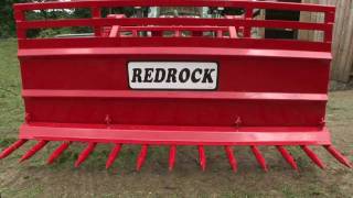 Redrock Machinery  Grass Forks  Buckrakes  Silage Grapes [upl. by Rosel]