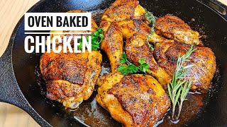 Oven Baked Chicken [upl. by Yeclek]