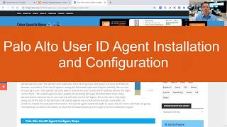 Palo Alto User ID Agent Installation and Configuration [upl. by Libre]