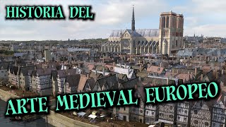 Historia del ARTE MEDIEVAL EUROPEO Paleocristiano Bizantino Prerrománico Románico Gótico [upl. by Idyh]