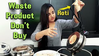 roti maker  How to use Roti Maker  How to make roti in Roti Maker  roti maker review [upl. by Nemra]