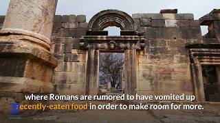 The fake roman room used to vomit  Vomitoriums [upl. by Glorianna]