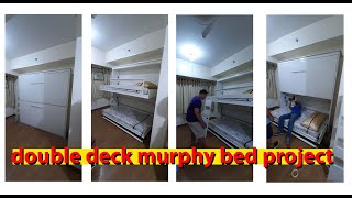 murphy bed wall bed space saver design and idea in the Philippines uploadno1 [upl. by Grantham]