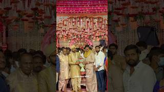 Telangana Gold Man Entry At Malla Reddy Grand Daughter Wedding goldman mallareddy shorts [upl. by Nnylak]