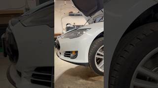 Tesla Model S Motor Failure tesla carrepair [upl. by Otrebogir611]