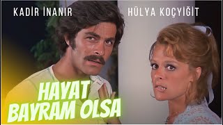 Hayat Bayram Olsa Türk Filmi  4K ULTRA HD  Kadir İnanır  Hülya Koçyiğit [upl. by Hulbard]