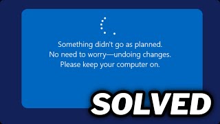 FIXED “Something didn’t go as plannedquot error in windows 1011 [upl. by Oakley]