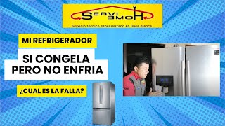 Refrigerador samsung NO ENFRIA como medir los sensores reparacion refrigerador samsung [upl. by Aicrag]