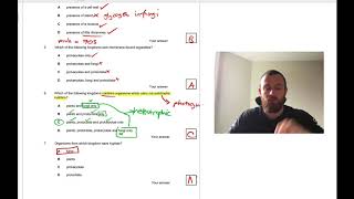 Classification and Evolution Multiple Choice Questions OCR A Level Biology 43 [upl. by Nyltak565]