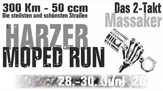 Harzer Moped Run 2024  Trailer  Intro [upl. by Allsun]