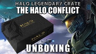 Unboxing  Halo Legendary Crate The Halo Conflict [upl. by Lejna]