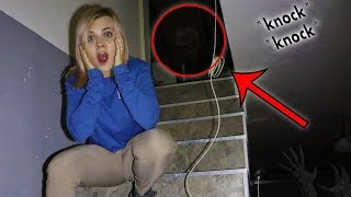 Exploring SPOOKY ATTIC At 3 AM CHALLENGE We SAW Something [upl. by Asirralc]