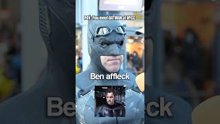 BATFLECK INTERVIEW AT NEW YORK COMICCON nycc batfleck newyorkcomiccon cosplay [upl. by Aileme286]