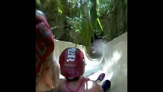 Xplor Xcaret Mexico Water slide [upl. by Eittocs]