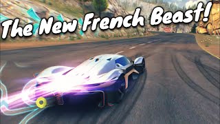 The New French Beast  Asphalt 8 Vision 1789 Maxed Test Drive [upl. by Laryssa]