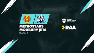 RD4 RAANPLSA 2024 Highlights  MetroStars vs Modbury Jets [upl. by Akeinahs545]