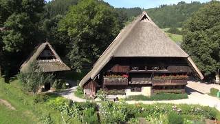 Das Schwarzwälder Freilichtmuseum Vogtsbauernhof in Gutach [upl. by Araihc]