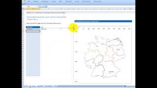 Excel Karte Deutschland [upl. by Annaik]