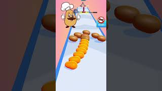 Yummy potato rush potatorushpotatofoodfoodloverfoodiegamesgaminggameplayvideogamefunny [upl. by Sorrows]