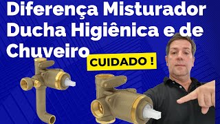 Qual a Diferença do misturador monocomando para ducha higiênica e Monocomando para chuveiro [upl. by Charlie294]