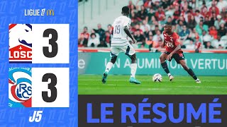 Lille  Strasbourg  33  Le Résumé  Ligue 1 202425 [upl. by Cirre]