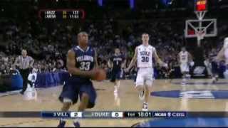 Villanova Destroys Duke  2009 Sweet 16 Highlights [upl. by Ynffit]