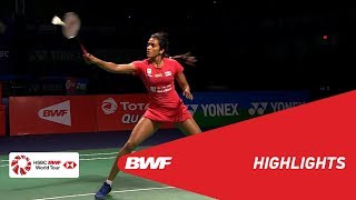 YONEXSUNRISE India Open 2019  Quarterfinals WS Highlights  BWF 2019 [upl. by Onafets]