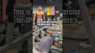 Best UPPER CHEST exercise [upl. by Swithbert]