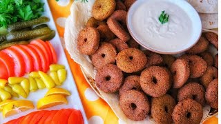 Tam tutan tarif burada orjinal FALAFEL tarifi Nohut köftesi [upl. by Wilma]