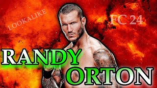 EA FC 24 pro clubs RANDY ORTON face creation wwe  look alike [upl. by Magna278]