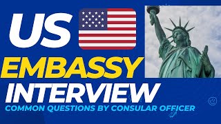 US EMBASSY INTERVIEW [upl. by Ninnette]