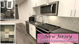 NEW JERSEY EMPTY APARTMENT TOUR  STUDIO APARTMENT TOUR [upl. by Tevis]