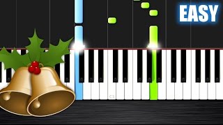 Jingle Bells  EASY Piano Tutorial by PlutaX  Synthesia [upl. by Grimes]