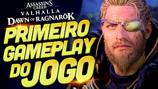 O PRIMEIRO GAMEPLAY DE DAWN OF RAGNAROK EM ASSASSINS CREED VALHALLA [upl. by Oicnanev]