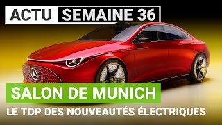 Spécial Salon de Munich  les nouveautés électriques à ne pas manquer [upl. by Onibla]