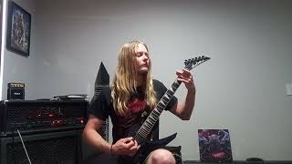 Malevolent creation  Eve of the apocalypse Guitar cover [upl. by Amandi839]