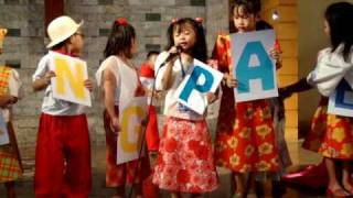 NICOLES ACROSTIC quotPquot FOR WIKANG PAMBANSA Kinder [upl. by Salakcin]