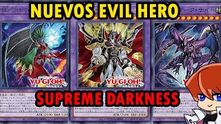 Nueva Cartas Evil Hero Supreme Darkness ¿Hype o Puro Humo YuGiOh TeamSetoX [upl. by Ilbert177]