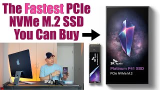 The Fastest PCIe NVMe M2 SSD You Can Buy  SK Hynix Platinum P41 [upl. by Arotal]